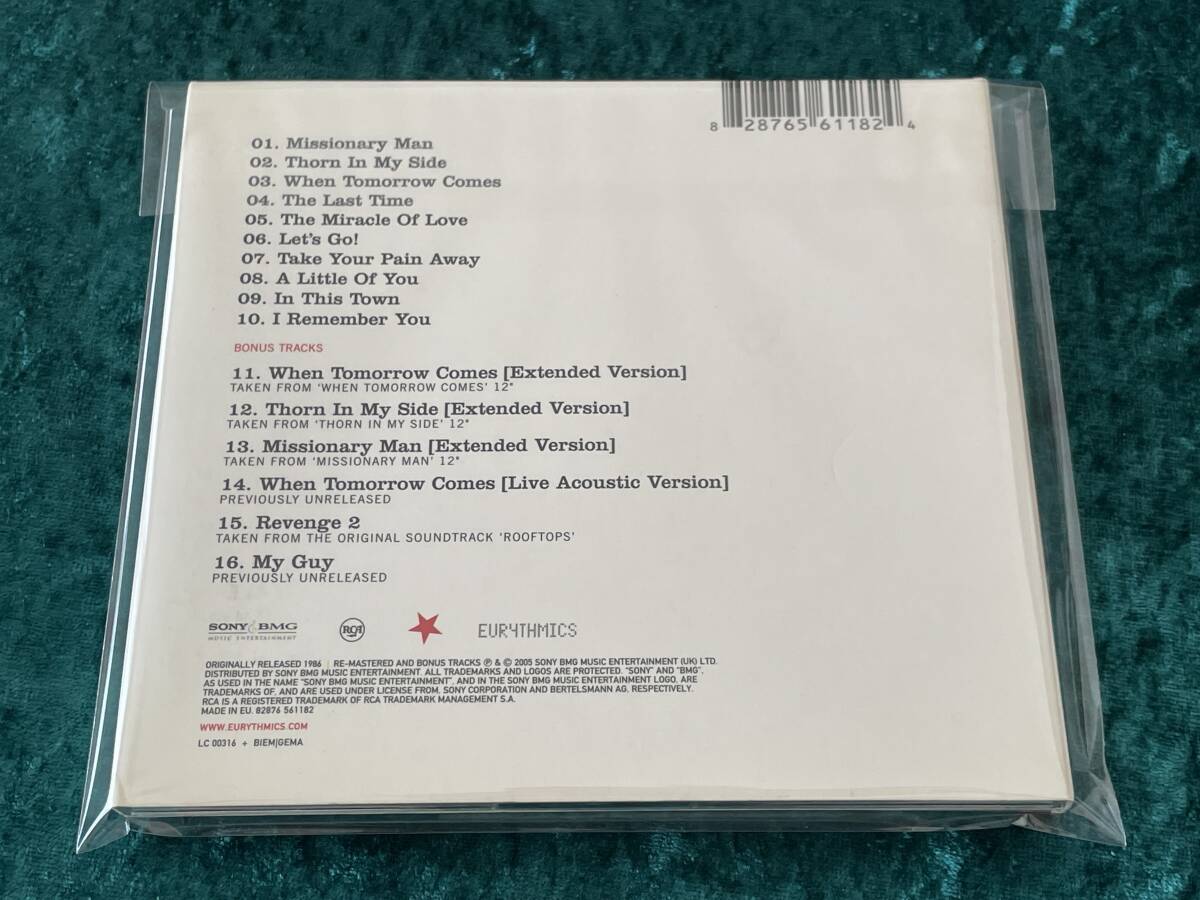 Eurythmics Revenge Limited Digipak CD Japan Bonus Track Used | Japansoundstore