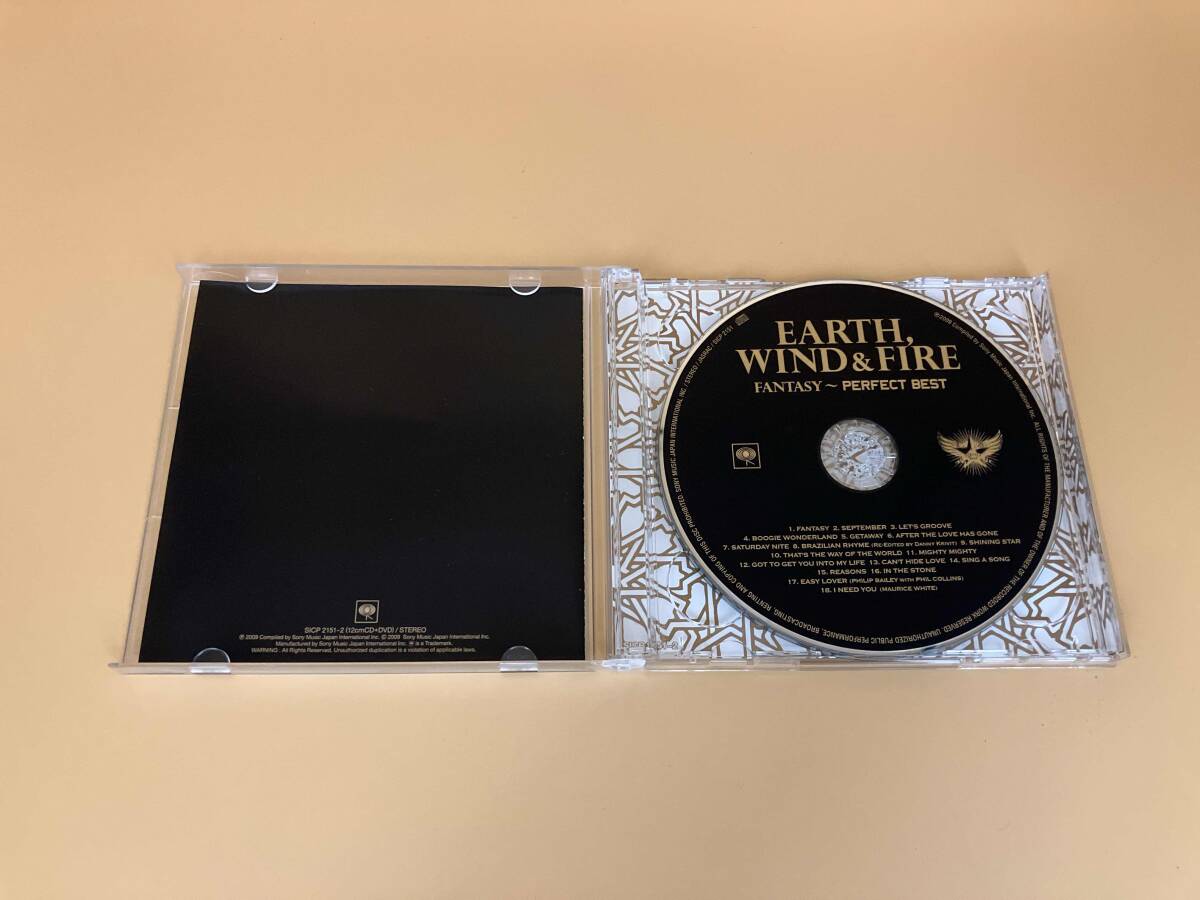 Earth Wind & Fire CD Fantasy Limited Edition with DVD, First Press Used | Japansoundstore