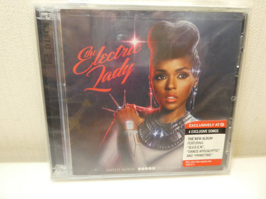 Janelle Monae Electric Lady US Target Limited CD Sealed Unopened Erica Badhu Bon | Japansoundstore