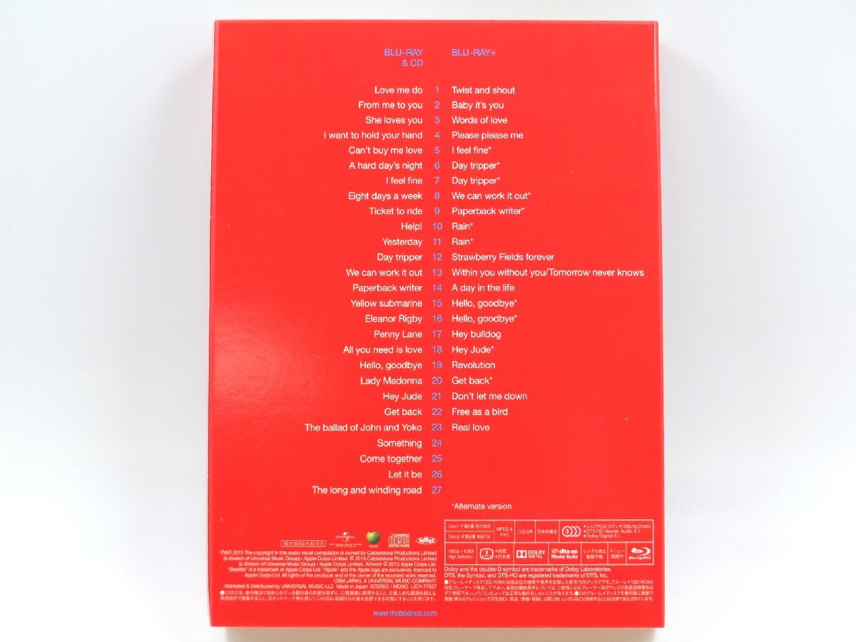 The Beatles 1+ Deluxe CD+2Blu-ray Limited Edition Used Good Condition | Japansoundstore