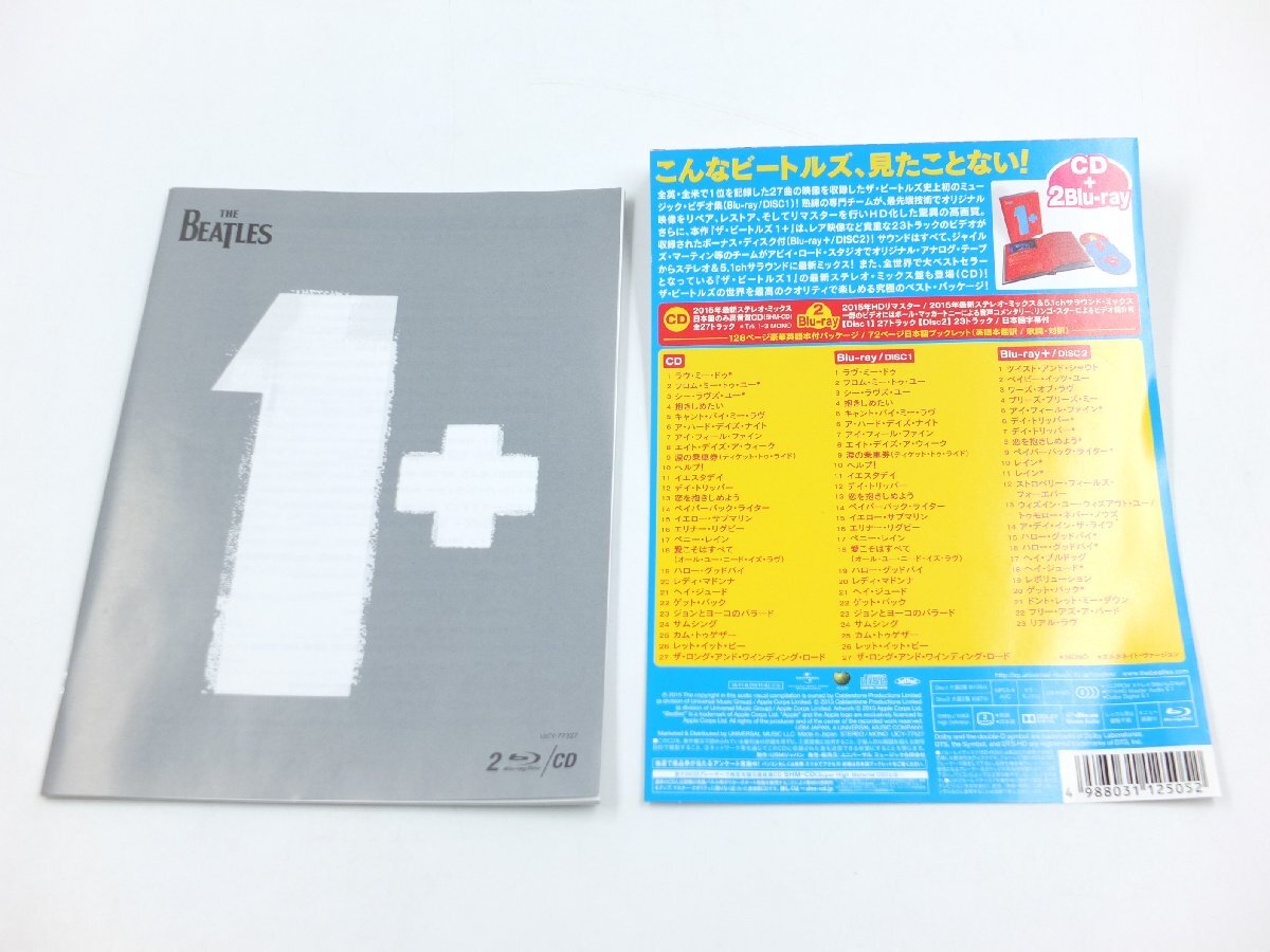 The Beatles 1+ Deluxe CD+2Blu-ray Limited Edition Used Good Condition | Japansoundstore