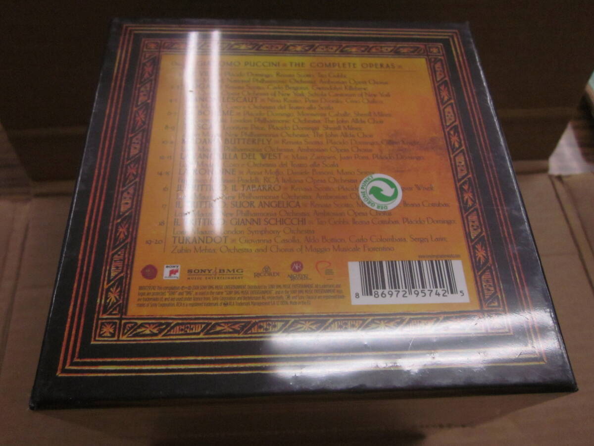 Puccini Complete Operas 20CD Box Set Unopened Classic Limited Edition | Japansoundstore