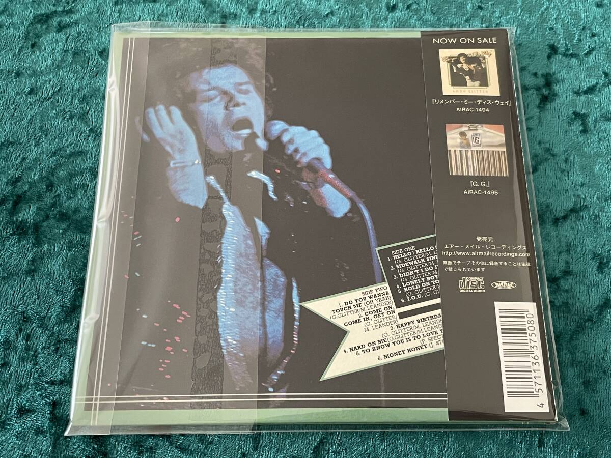 GARY GLITTER Touch Me Japanese Limited CD Paper Jacket with Obi Remastered Used | Japansoundstore
