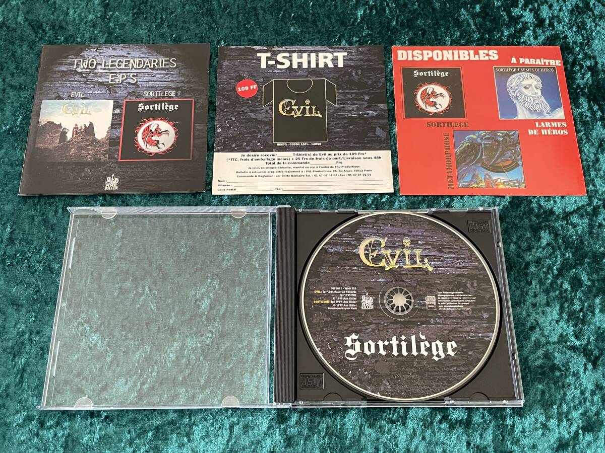 Evil Sortilege Numbered Limited CD 2-Disc Legend Set Used 5000 Copies | Japansoundstore
