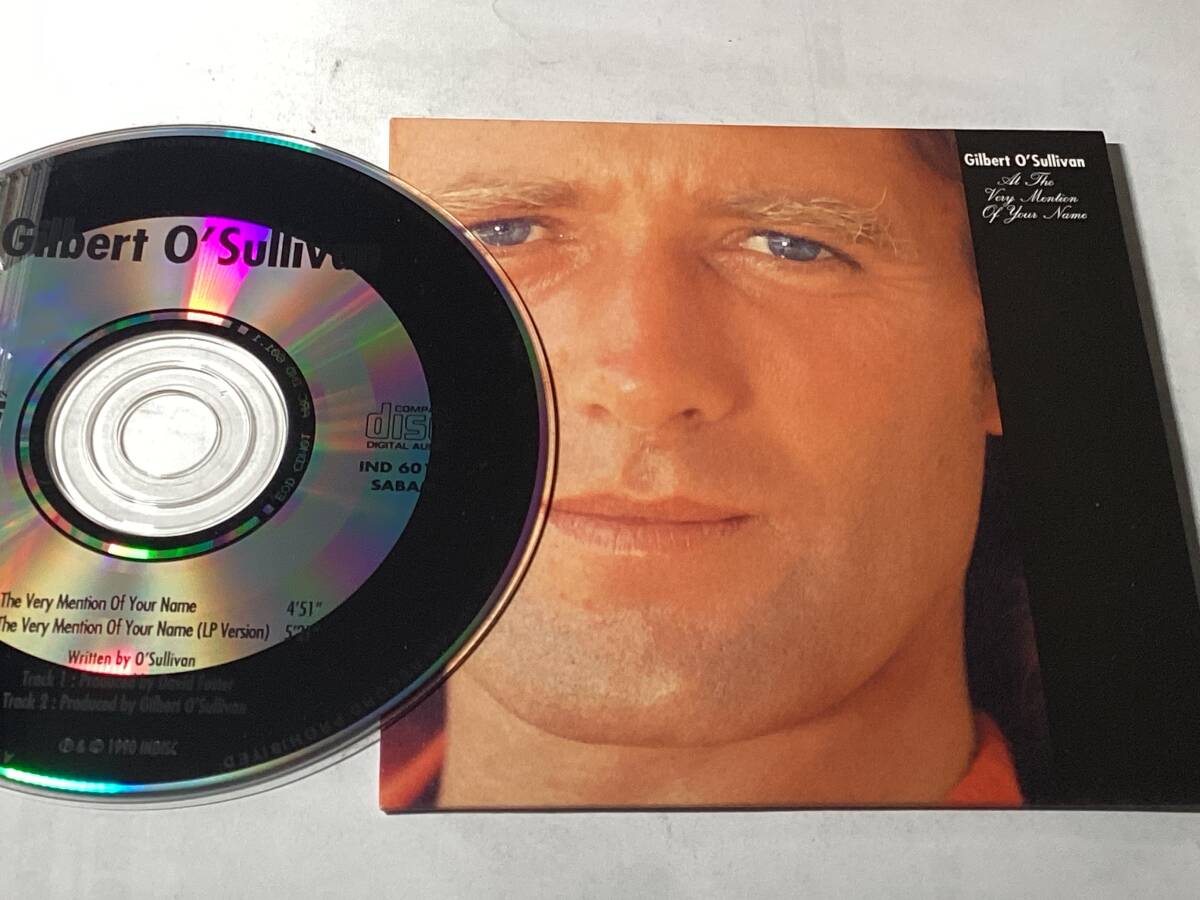Gilbert O'Sullivan EU CD At the Very Mention of Your Name David Foster Produced | Japansoundstore