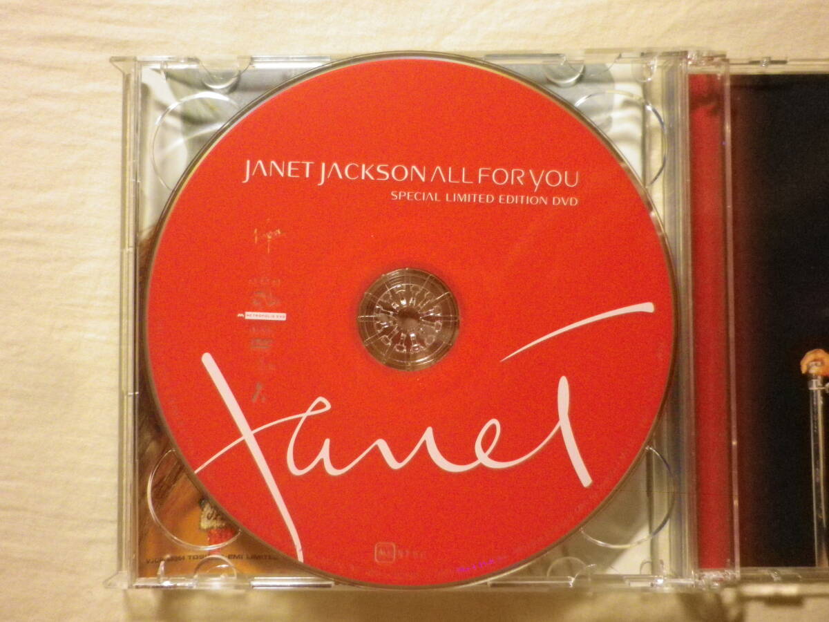 Janet Jackson All For You Special Edition DVD 2001 with Lyrics & "Doesn't Really | Japansoundstore