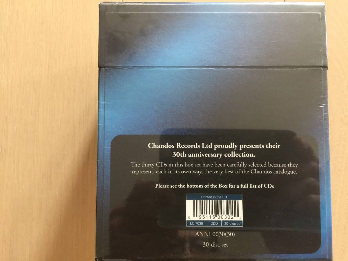 Chandos 30th Anniv. Box Set 30 CDs Unopened Limited Edition ANNI0030, Used | Japansoundstore