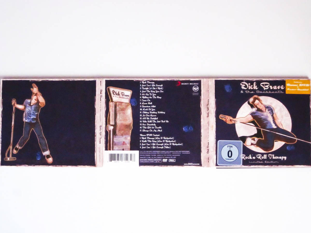 Dick Brave & The Backbeats Neo-Rockabilly CD/DVD Limited Deluxe Set Used | Japansoundstore
