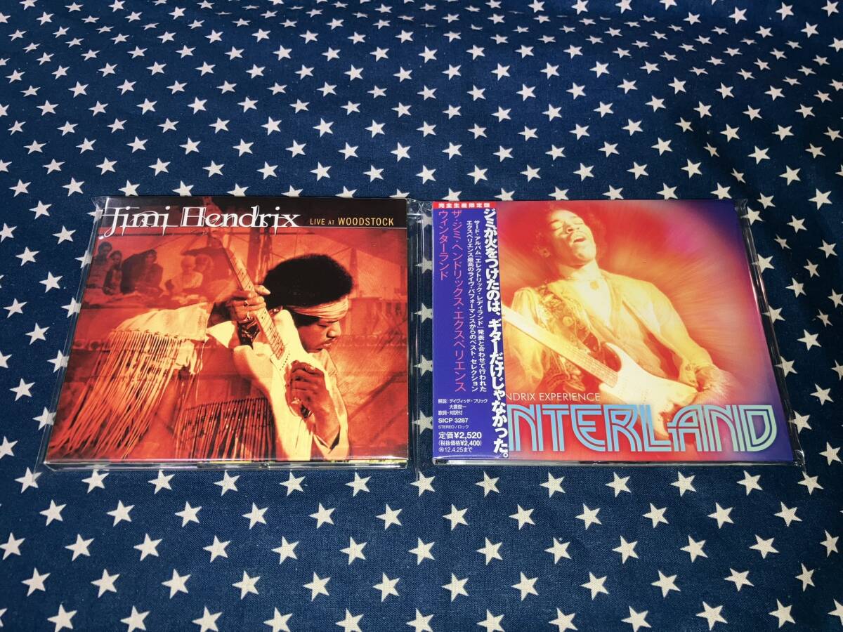 Jimi Hendrix Woodstock Winterland 2CD Set Limited Edition Used | Japansoundstore