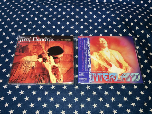 Jimi Hendrix Woodstock Winterland 2CD Set Limited Edition Used | Japansoundstore