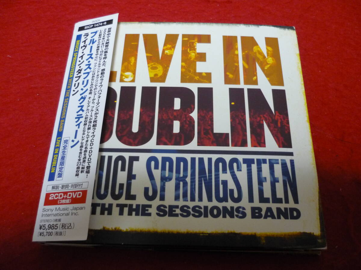 Bruce Springsteen Live in Dublin 2007 2CD DVD Commentary Lyrics Translations Use | Japansoundstore