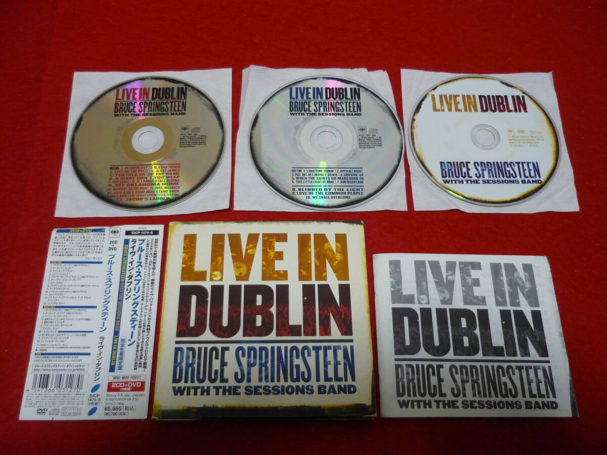 Bruce Springsteen Live in Dublin 2007 2CD DVD Commentary Lyrics Translations Use | Japansoundstore