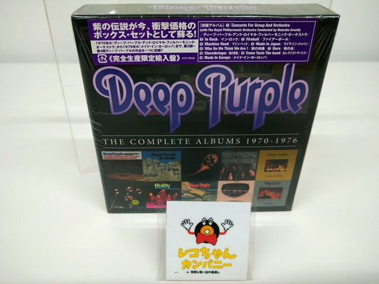 Deep Purple The Complete Albums 1970-1976 CD Box Unopened Limited Import Warner | Japansoundstore