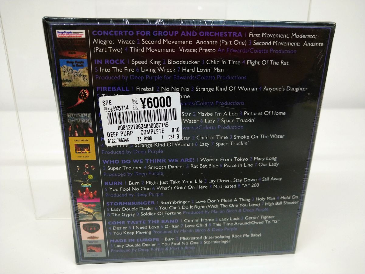Deep Purple The Complete Albums 1970-1976 CD Box Unopened Limited Import Warner | Japansoundstore