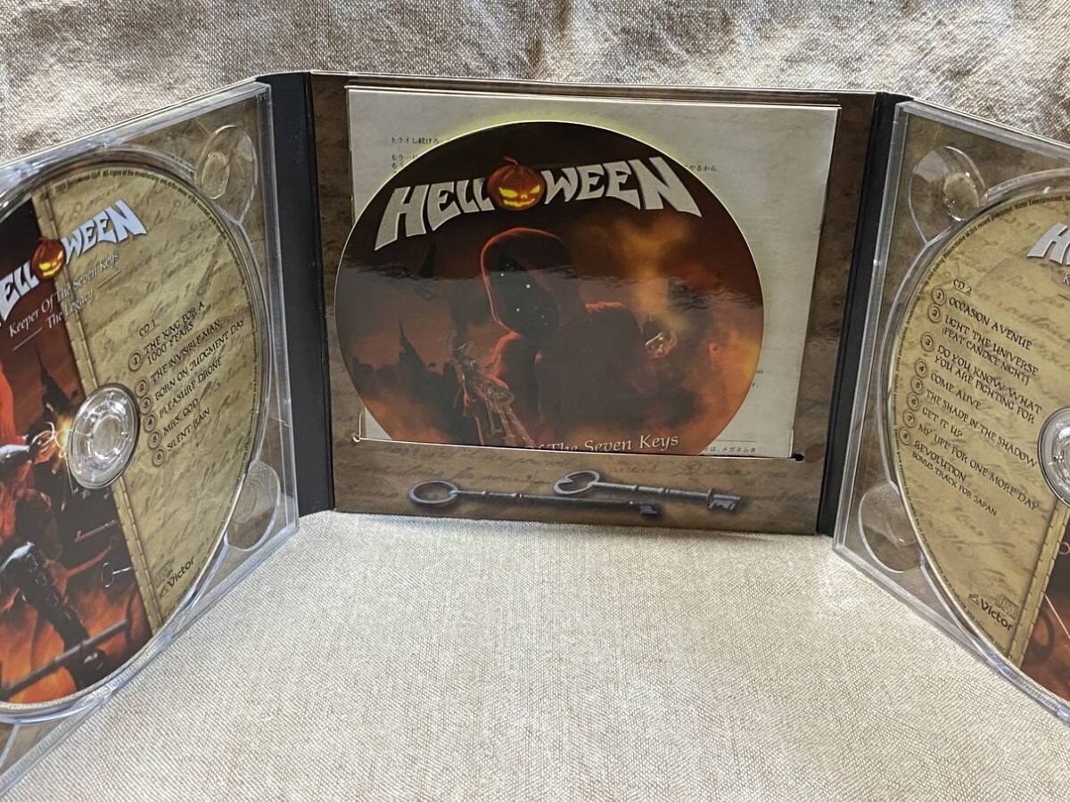 HELLOWEEN Keeper of the Seven Keys The Legacy Japanese Limited Edition CD with O | Japansoundstore