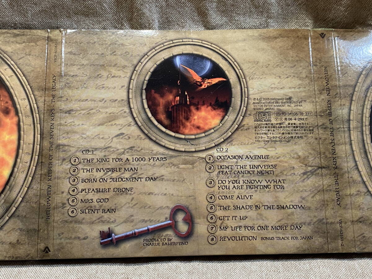 HELLOWEEN Keeper of the Seven Keys The Legacy Japanese Limited Edition CD with O | Japansoundstore