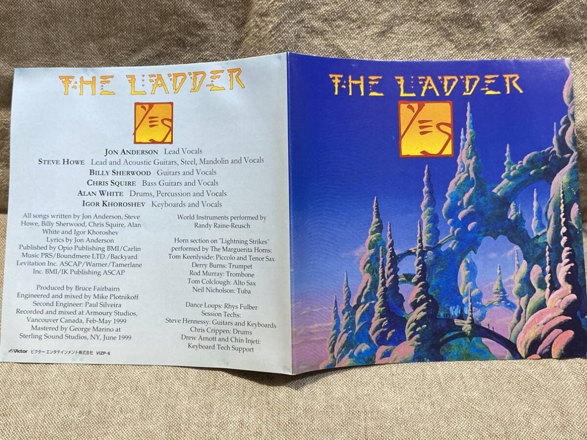 YES THE LADDER VIZP-6 Japanese Limited 2CD First Edition Out of Print | Japansoundstore