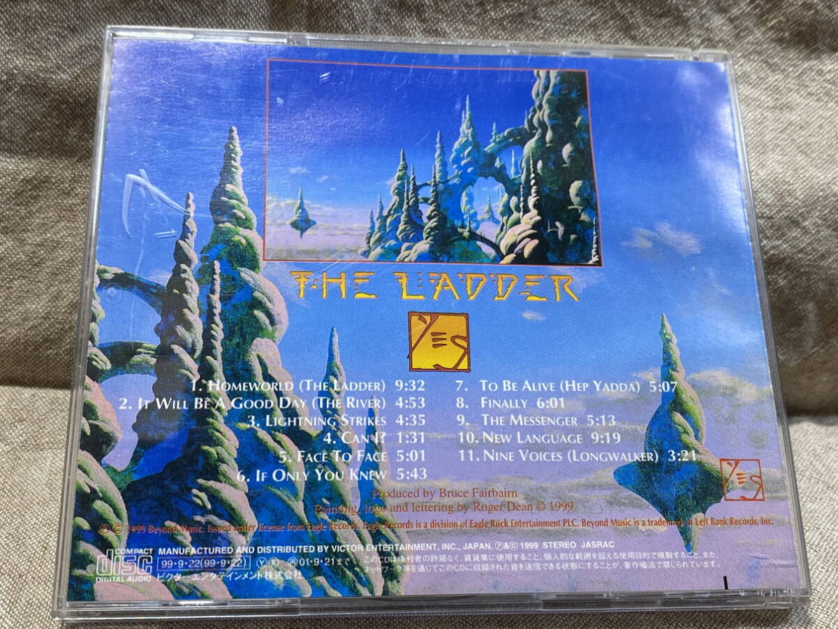 YES THE LADDER VIZP-6 Japanese Limited 2CD First Edition Out of Print | Japansoundstore