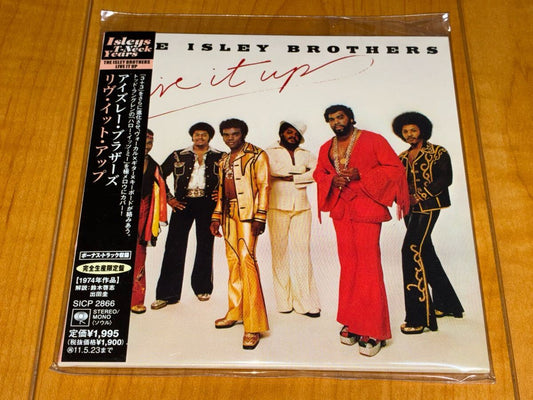 The Isley Brothers Live It Up CD Japan Paper Jacket Used | Japansoundstore