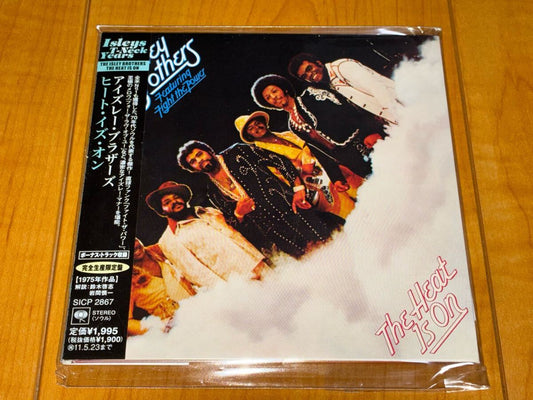The Isley Brothers The Heat Is On Japan CD Paper Jacket Used | Japansoundstore