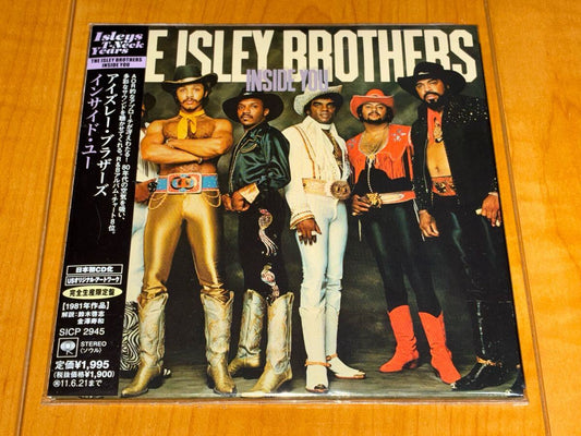The Isley Brothers Inside You Japan CD Paper Jacket Used | Japansoundstore