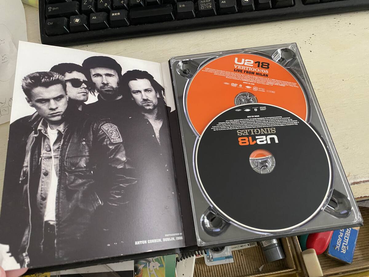 U2 18 Singles CD DVD Live Milan Concert Used Good Condition Limited Edtion | Japansoundstore
