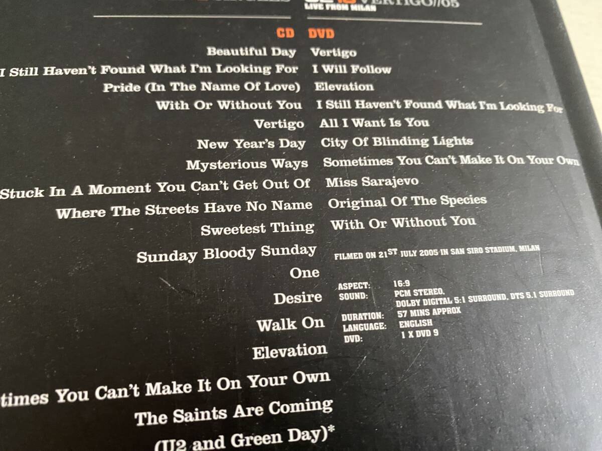 U2 18 Singles CD DVD Live Milan Concert Used Good Condition Limited Edtion | Japansoundstore