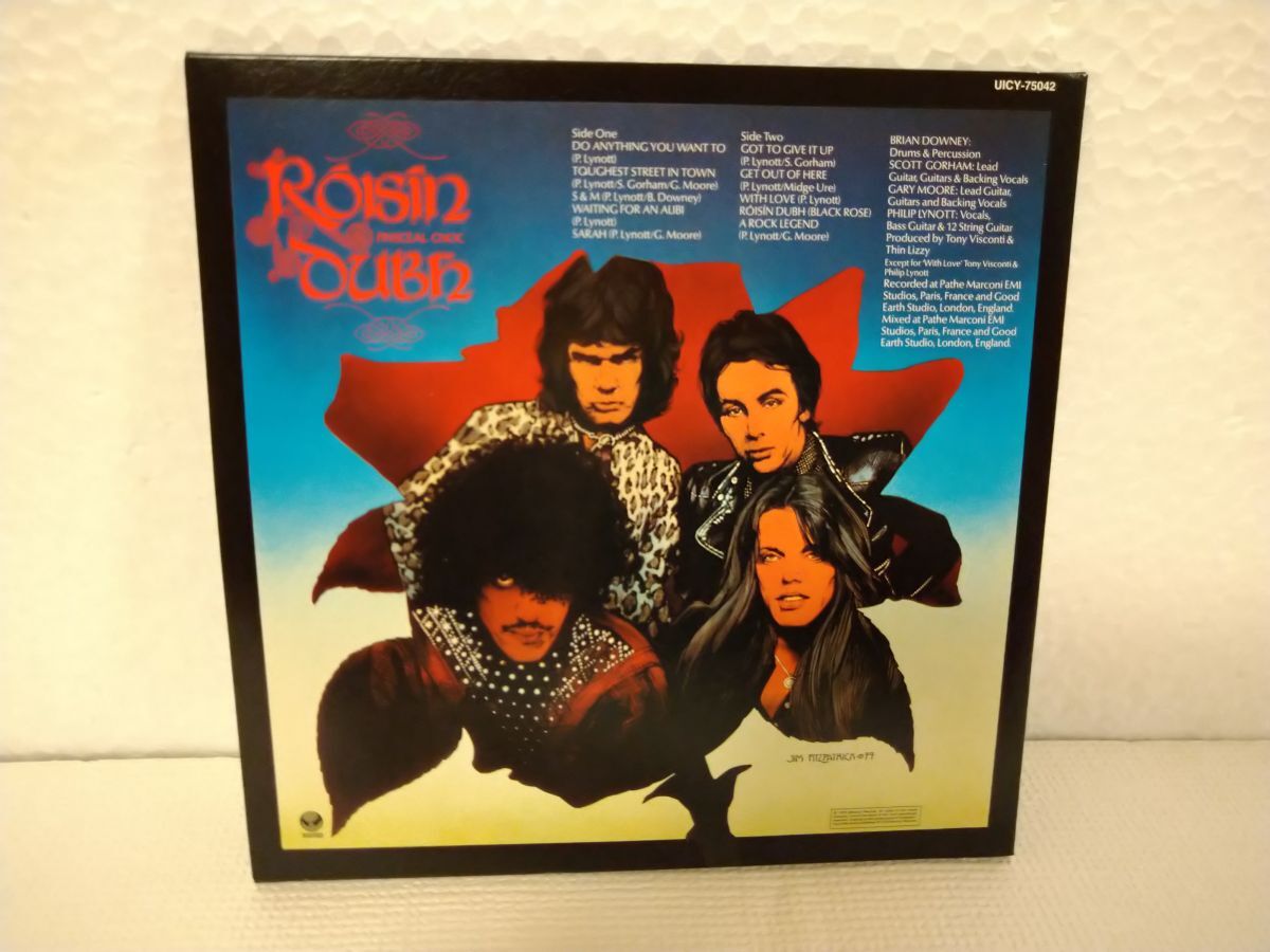 Thin Lizzy Black Rose CD Paper Jacket First Press Limited Used | Japansoundstore
