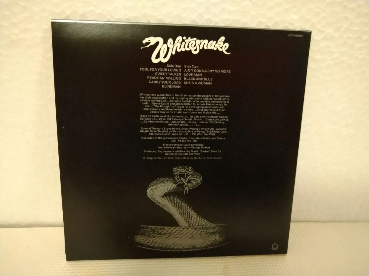 Whitesnake CD Fool for Your Loving +5 Paper Jacket First Press Limited UICY-9305 | Japansoundstore