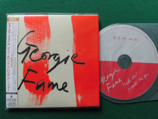 George Fame That's What Friends Are For Mod R&B AOR Limited Edition CD Used | Japansoundstore