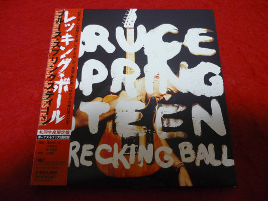 Bruce Springsteen Wrecking Ball 2012 Japanese CD Paper Jacket Lyrics Included Us | Japansoundstore