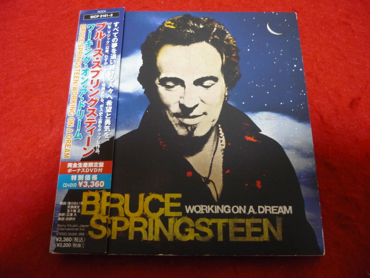 Bruce Springsteen Working on a Dream CD DVD Limited Edition Japan Paper Jacket U | Japansoundstore