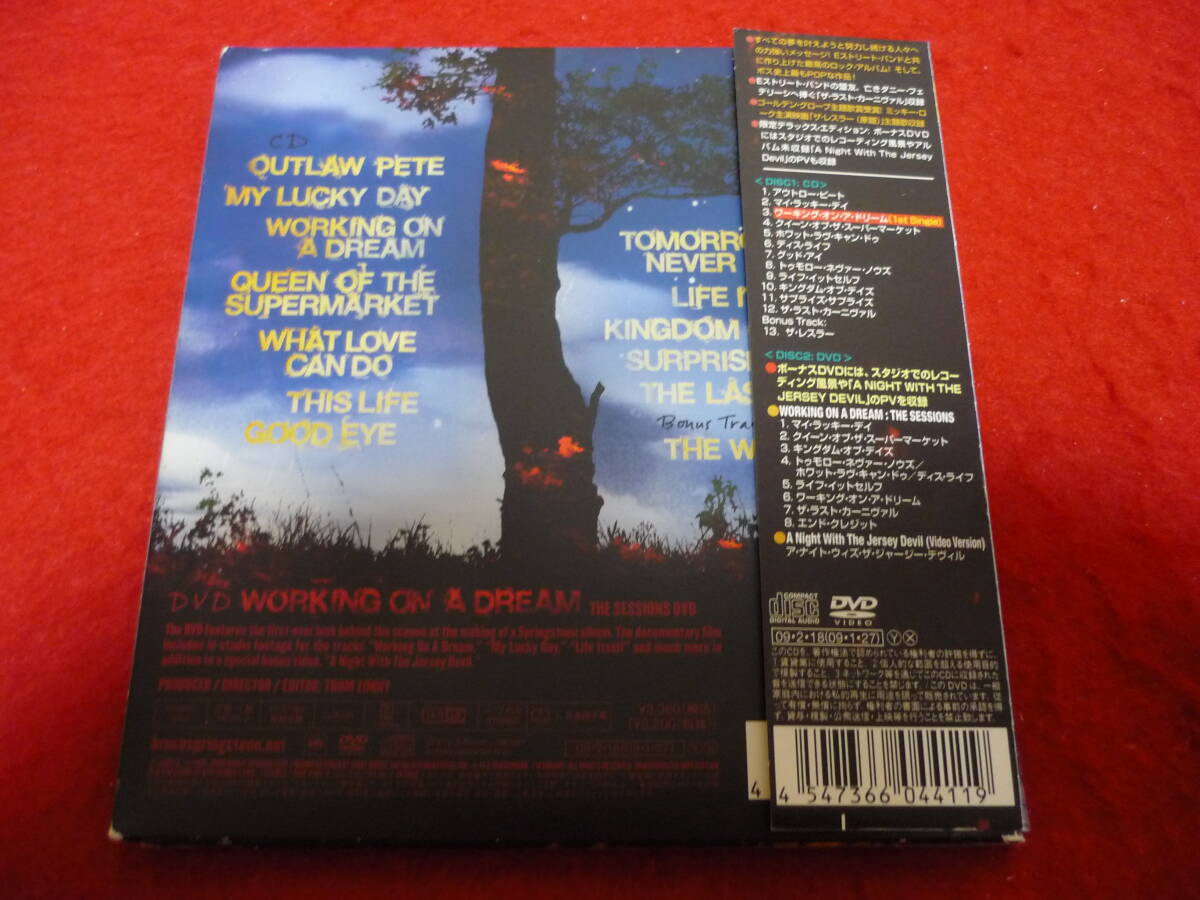 Bruce Springsteen Working on a Dream CD DVD Limited Edition Japan Paper Jacket U | Japansoundstore