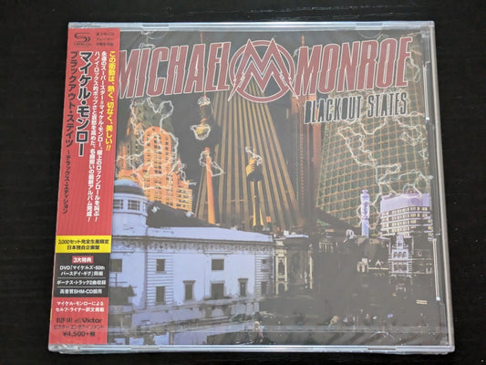 Michael Monroe BLACKOUT STATES Deluxe SHM-CD DVD Limited Edition Used | Japansoundstore