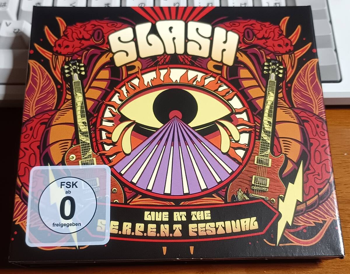 Slash Live at Serpent Festival 2CD+DVD Used Music Concert | Japansoundstore