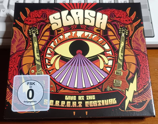 Slash Live at Serpent Festival 2CD+DVD Used Music Concert | Japansoundstore