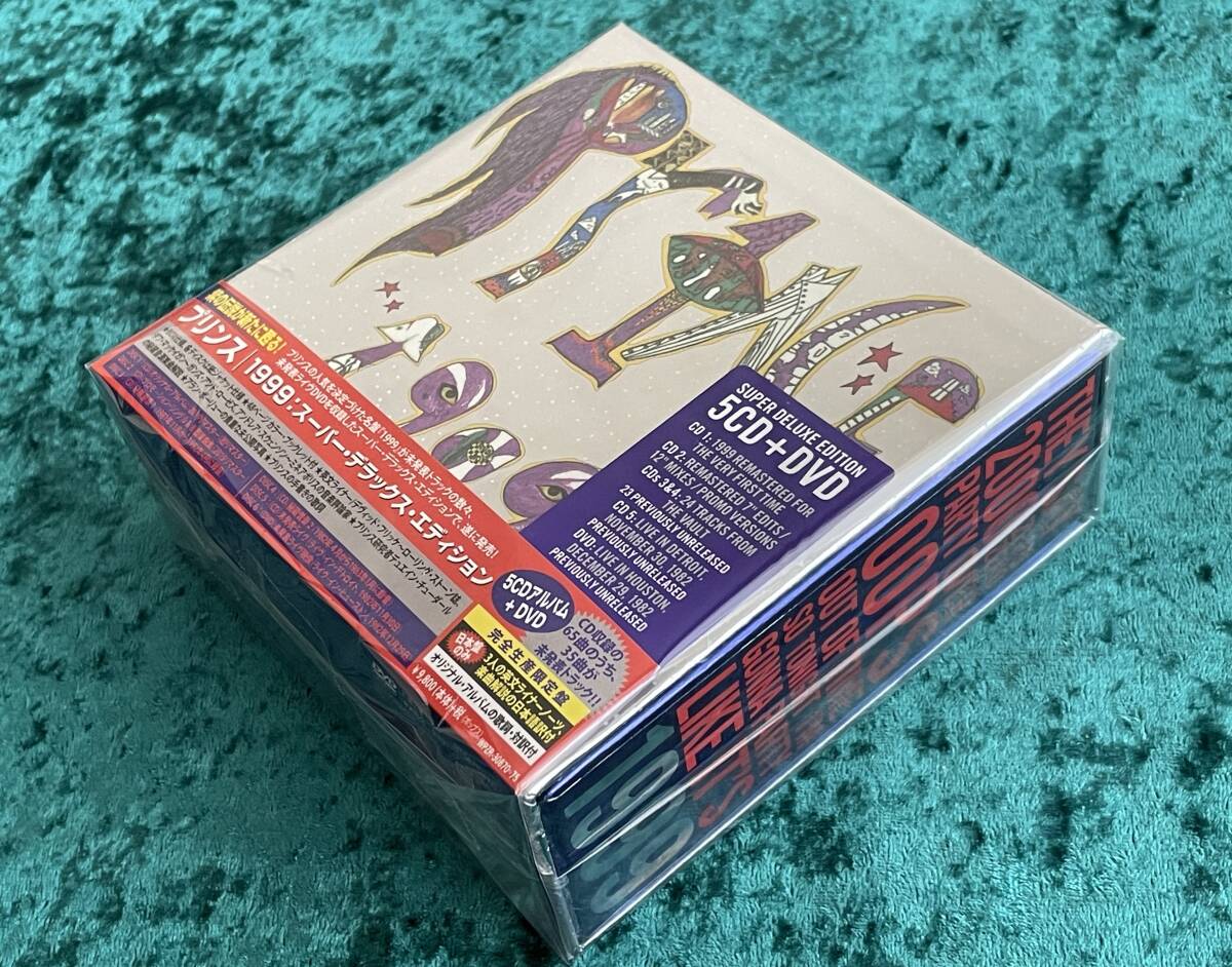 Prince Limited 5CD+DVD Box Set with Obi, Japanese Edition, Super Deluxe 1999 | Japansoundstore