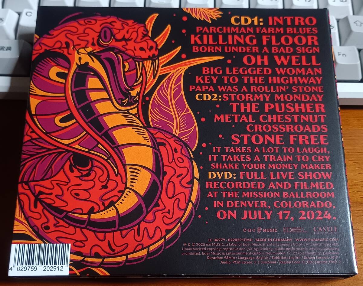 Slash Live at Serpent Festival 2CD+DVD Used Music Concert | Japansoundstore