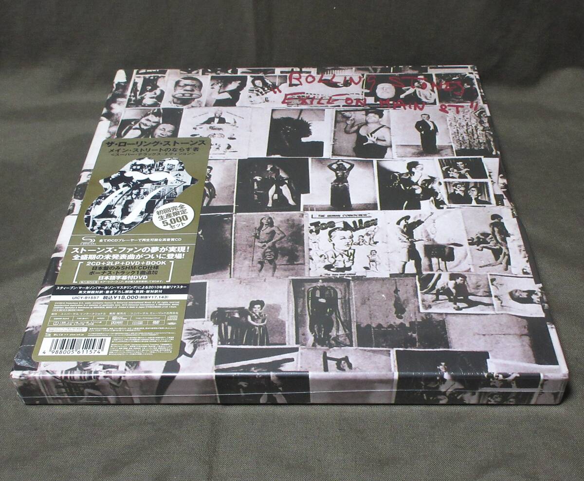 Rolling Stones Main Street Thugs Deluxe Box Set 2CD+2LP+DVD+Book,  Unopened | Japansoundstore