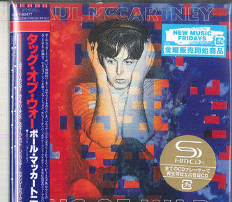 Paul McCartney Tug of War SHM-CD Limited Edition Universal Music Unopened | Japansoundstore