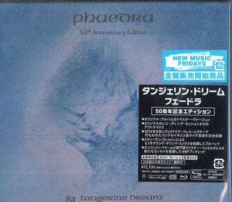 Tangerine Dream Phaedra 50th Ed 5SH UICY80580 Unopened Limited CD | Japansoundstore