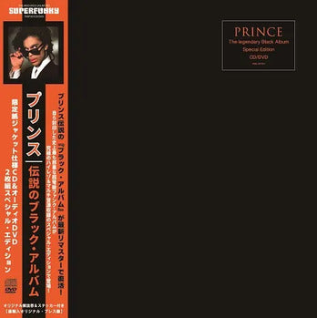 Prince The Legendary Black Album SuperFunky 100 Limited Paper Sleeve CD+DVD | Japansoundstore