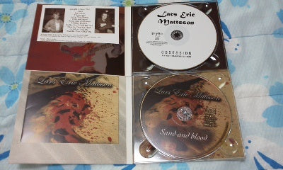 Lars Eric Mattsson Sand & Blood & Obsession 2CD Set Autographed Limited Used | Japansoundstore