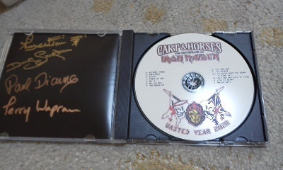 Paul Di'Anno Iron Maiden Autographed CD Rare Pre-order Limited Collectible | Japansoundstore