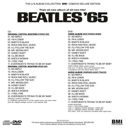 The Beatles BEATLES '65 US Album Collection 100 Limited Paper Jackets CD+DVD Use | Japansoundstore