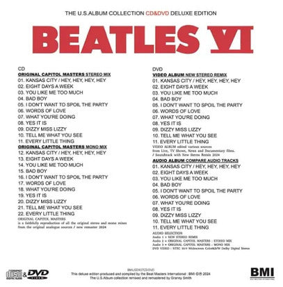 The Beatles Beatles VI US Album Collection 100 Sets Limited CD+DVD | Japansoundstore