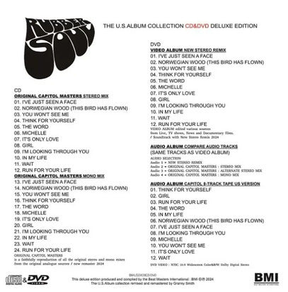 The Beatles Rubber Soul US Album Collection 100 Limited Paper Jkt CD+DVD | Japansoundstore