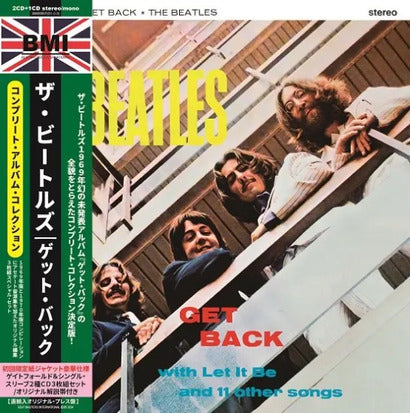 The Beatles Get Back Complete Album Collection 3CD Limited Paper Jacket | Japansoundstore