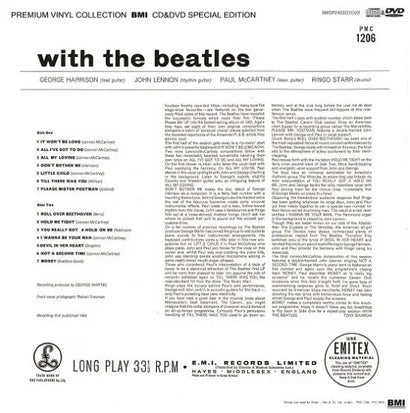 The Beatles With The Beatles Premium Vinyl Collection 100 Limited Edition CD DVD | Japansoundstore