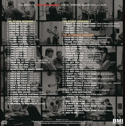 The Beatles With The Beatles Alternate Album Collection 3CD Limited Paper Jacket | Japansoundstore